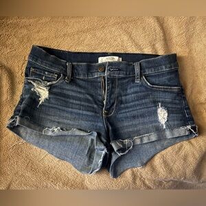 Abercrombie Distressed Denim Shorts